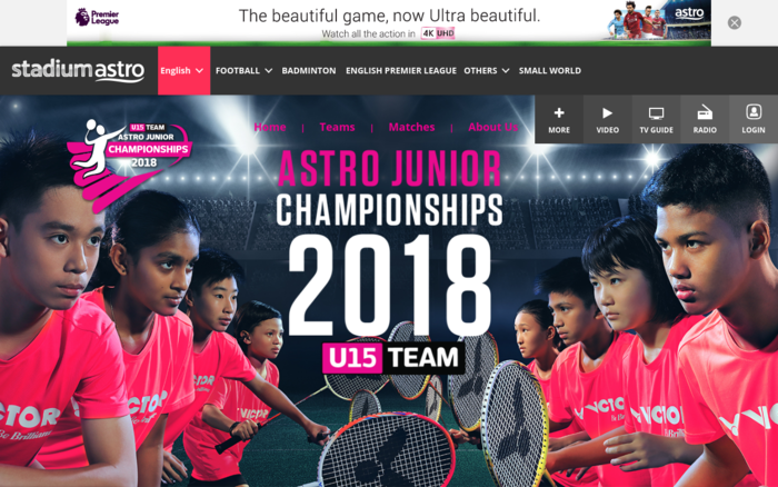 Astro Junior Championship 2018